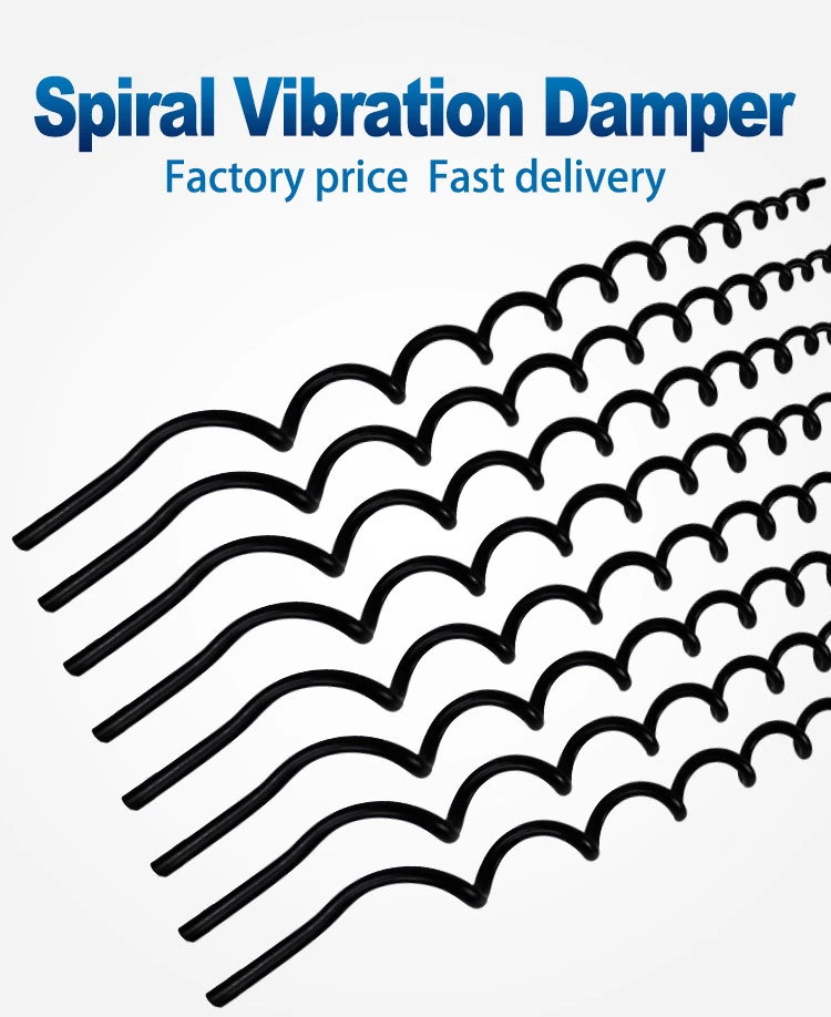 Chinese Supplier Spiral Vibration Damper for ADSS Fiber Fittings